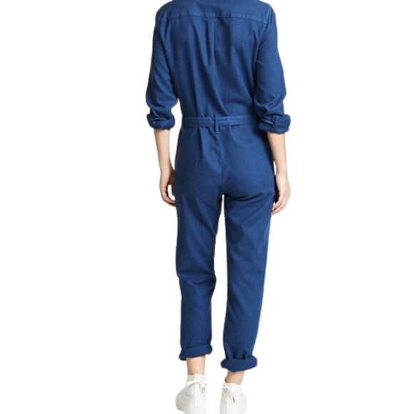 Baldwin Rosie utility style cotton blend jumpsuit - Picture 5 of 15